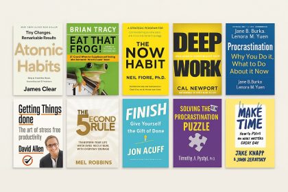 Top 10 Books About Overcoming Procrastination3