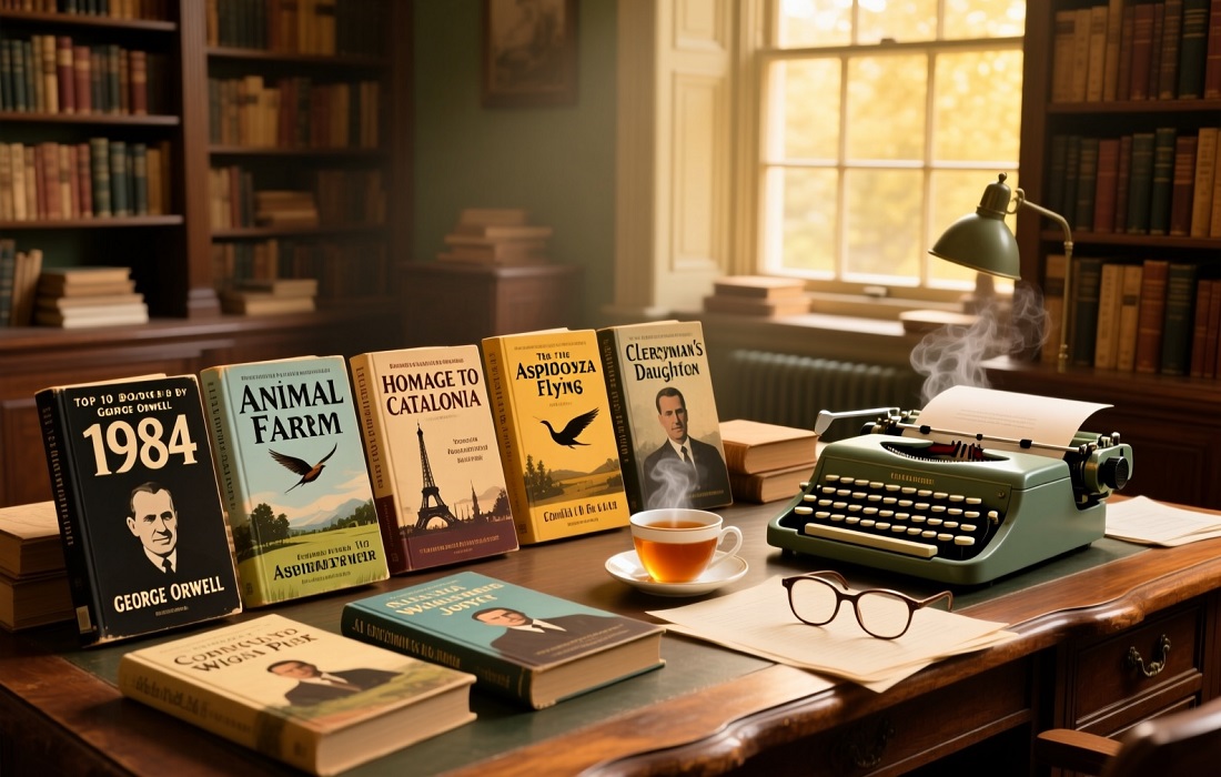 Top 10 Books by George Orwell