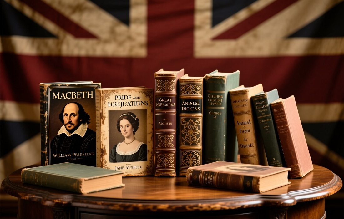 Top 10 Books from England